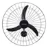 Ventilador De Parede Ventisol Comercial Preto 200w Com 3 Pás De Plástico 60 cm De Diâmetro 127v/220v
